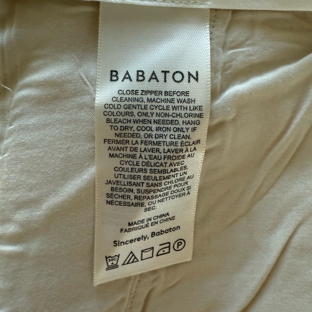 Aritzia Babaton top and pants set in Matte Pearl - Picture 7 of 12